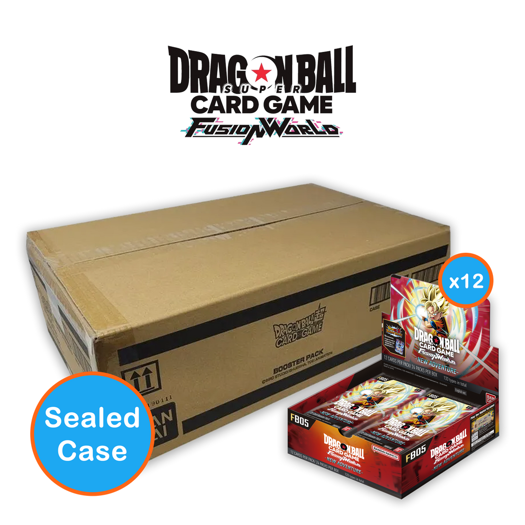 Dragon Ball: Fusion World New Adventure (FB05) - Booster Box: Sealed Case (12 Boxes)