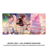 Hololive Official Card Game: Summer Hologram (hEB01) - English Extra Booster Box (8 Packs)