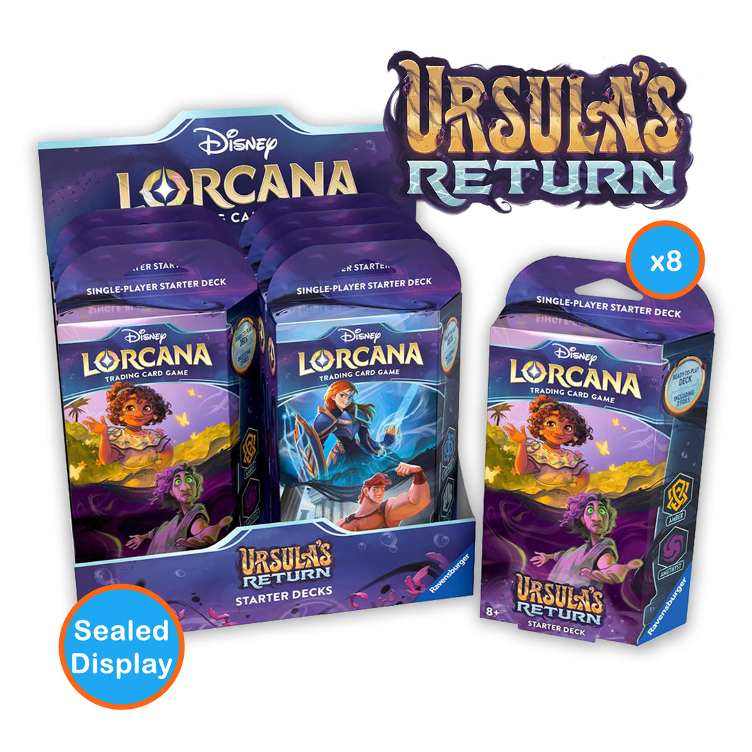 Ursula's Return - Starter Deck: Sealed Display (8 Decks)