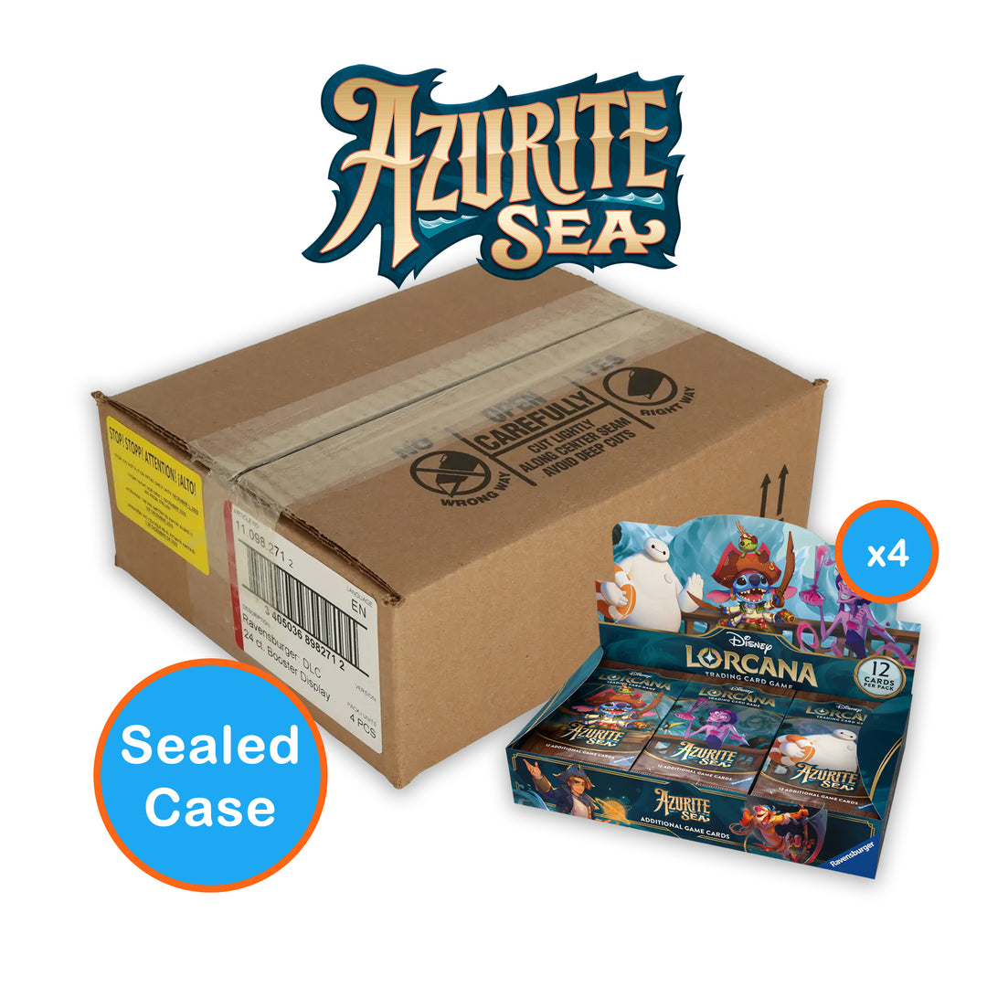 Azurite Sea - Booster Box: Sealed Case (4 Boxes)