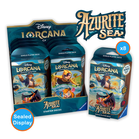 Azurite Sea - Starter Deck: Sealed Display (8 Decks)