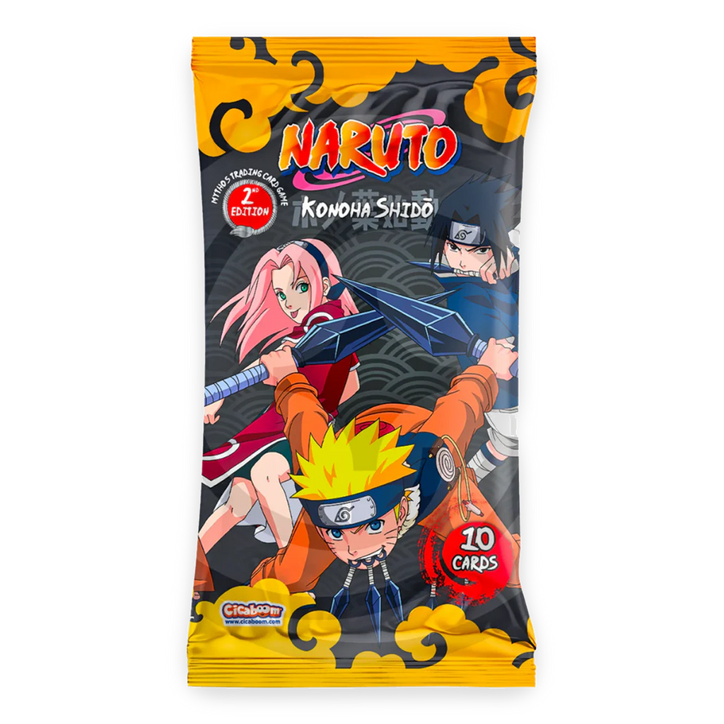 Naruto Mythos TCG: Set 1 Konoha Shido (2nd Edition) - Booster Pack