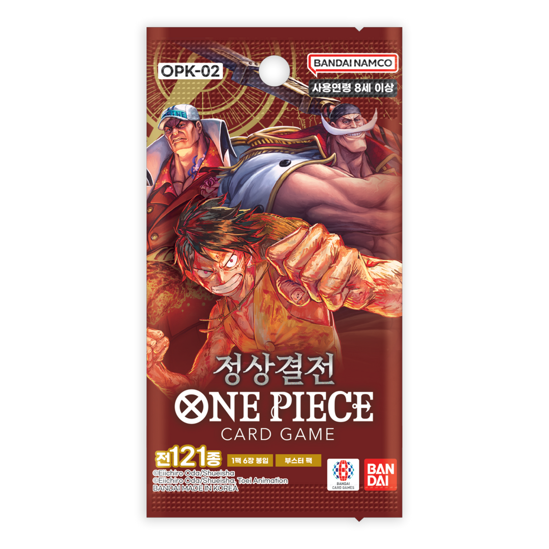 One Piece: Paramount War (OP02) - Korean Booster Pack