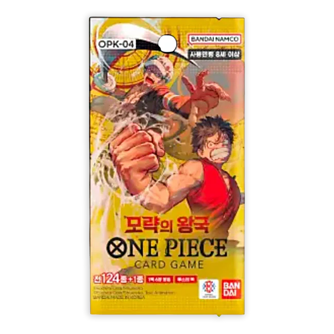 One Piece: Kingdoms of Intrigue (OP04) - Korean Booster Pack