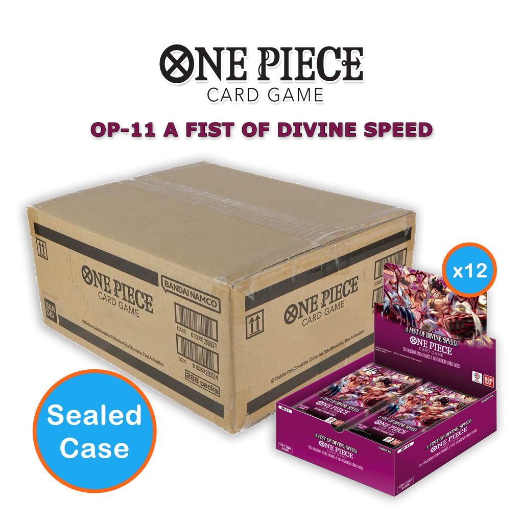 op011 booster box One Piece: A Fist of Divine Speed (OP-11)