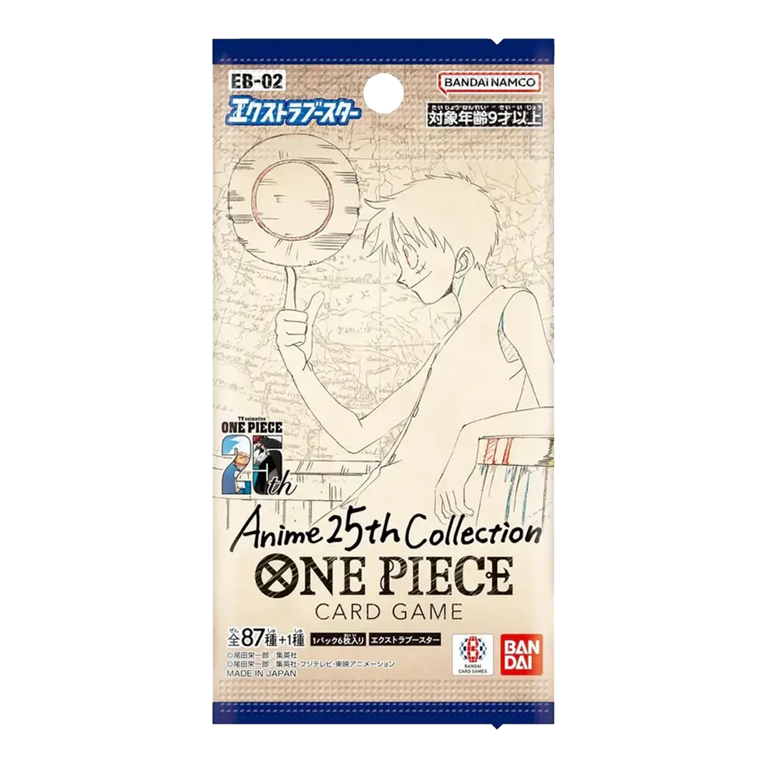 One Piece - Anime 25th Anniversary (EB02) - Japanese Booster Box