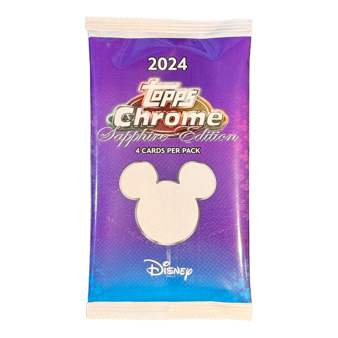 Topps Chrome Disney 2024 Sapphire Edition - Hobby Pack