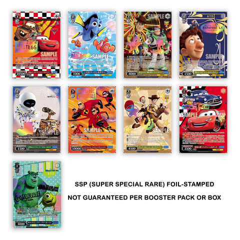 Pixar Characters - Japanese Booster Pack