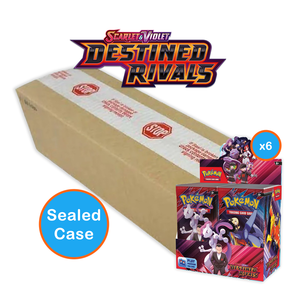 Pokemon: Scarlet & Violet Destined Rivals - Booster Box Case  Romulus Games