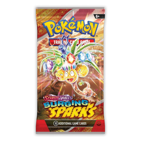 Scarlet & Violet Surging Sparks - Booster Pack: Artwork Set (4 Packs)