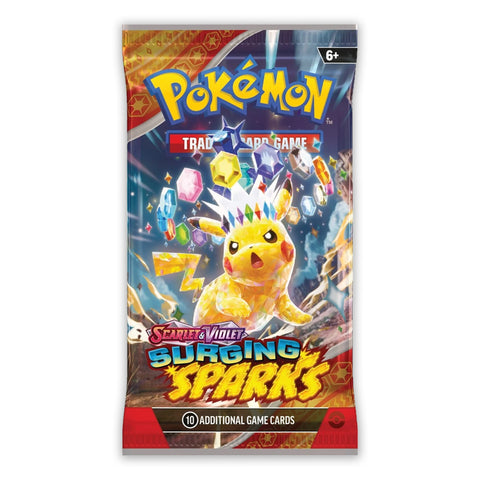 Scarlet & Violet Surging Sparks - Booster Pack: Artwork Set (4 Packs)