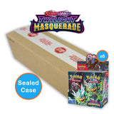 Scarlet & Violet Twilight Masquerade - Booster Box: Sealed Case (6 Booster Boxes)