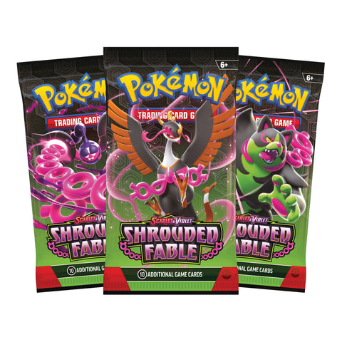 Scarlet & Violet Shrouded Fable - 3 Pack Blister: Pecharunt