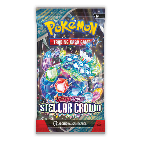 Scarlet & Violet Stellar Crown - Booster Pack: Artwork Set (4 Packs)