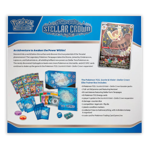 Scarlet & Violet Stellar Crown - Elite Trainer Box