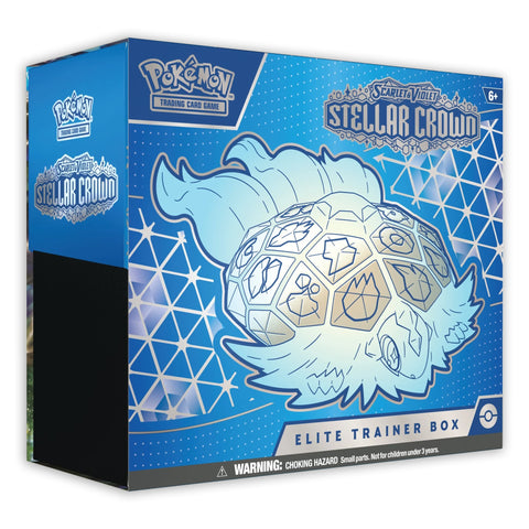 Scarlet & Violet Stellar Crown - Elite Trainer Box: Sealed Case (10 ETB's)