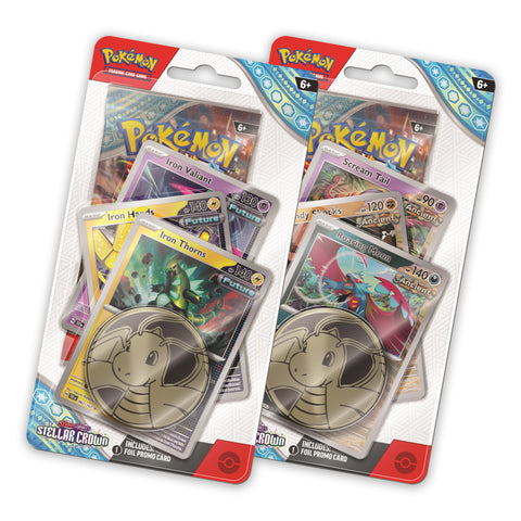 Scarlet & Violet Stellar Crown - Premium Checklane Blister