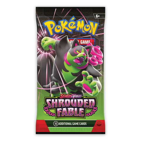 Scarlet & Violet Shrouded Fable - Booster Pack: Artwork Set (4 Packs)