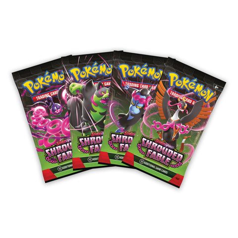 Scarlet & Violet Shrouded Fable - Booster Pack: Artwork Set (4 Packs)