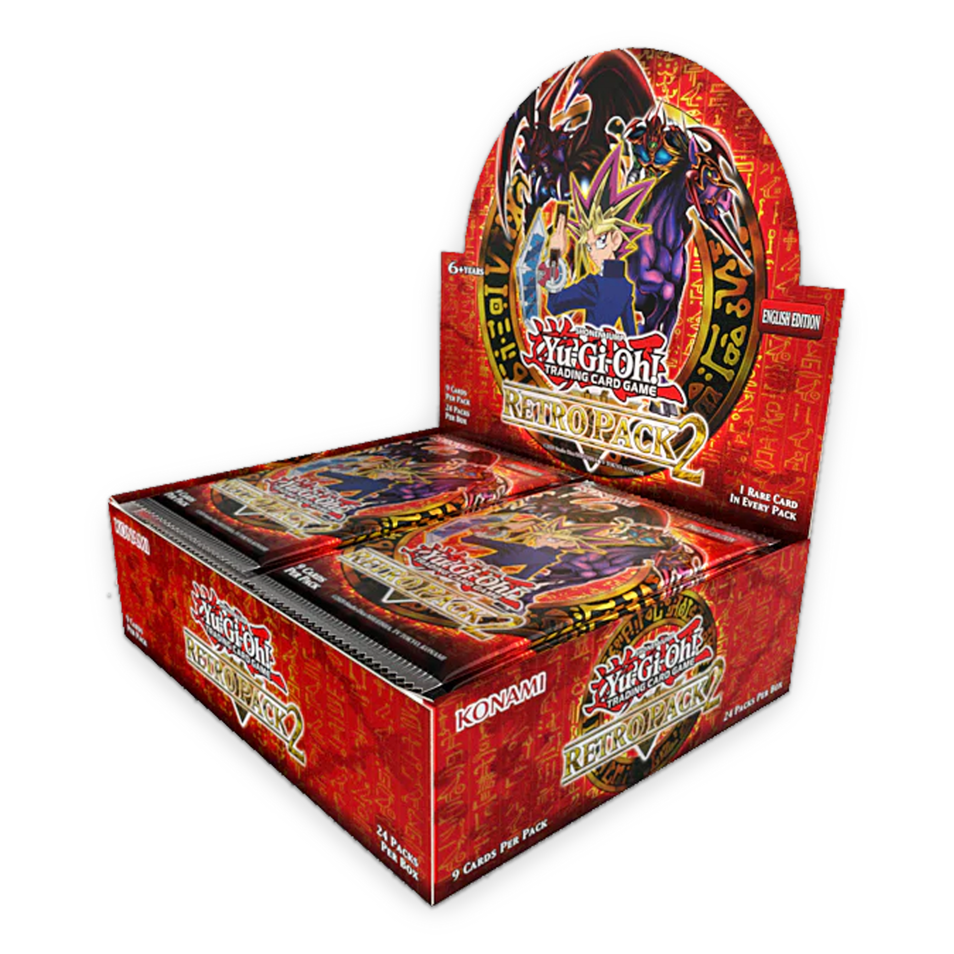 yu gi oh retro pack 2 booster box Yugioh Retro Pack 2 Booster Box Factory Sealed- 8 mini boxes 3 Boosters  Each
