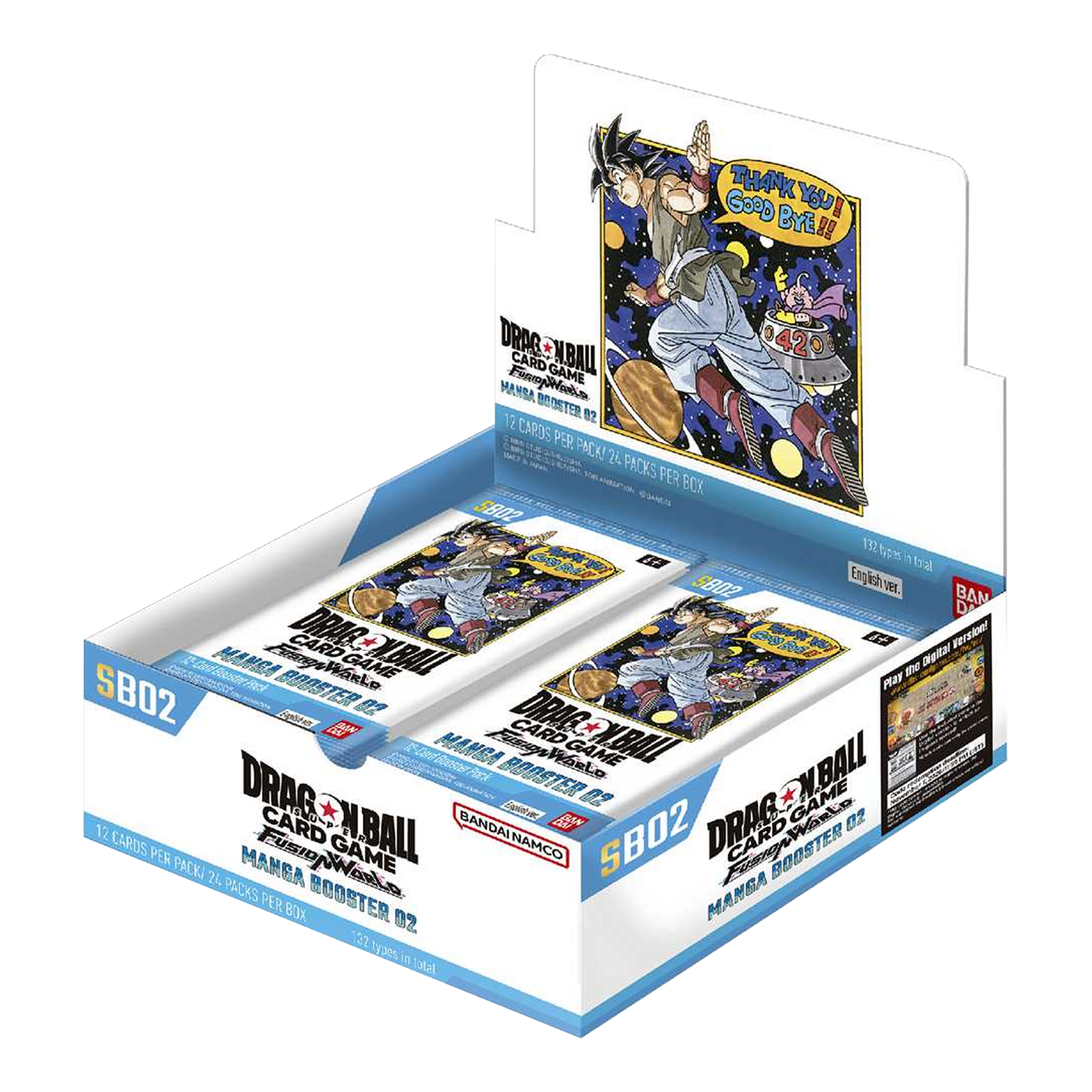 Dragon Ball Super Card Game: Fusion World Manga Booster 02 (SB02