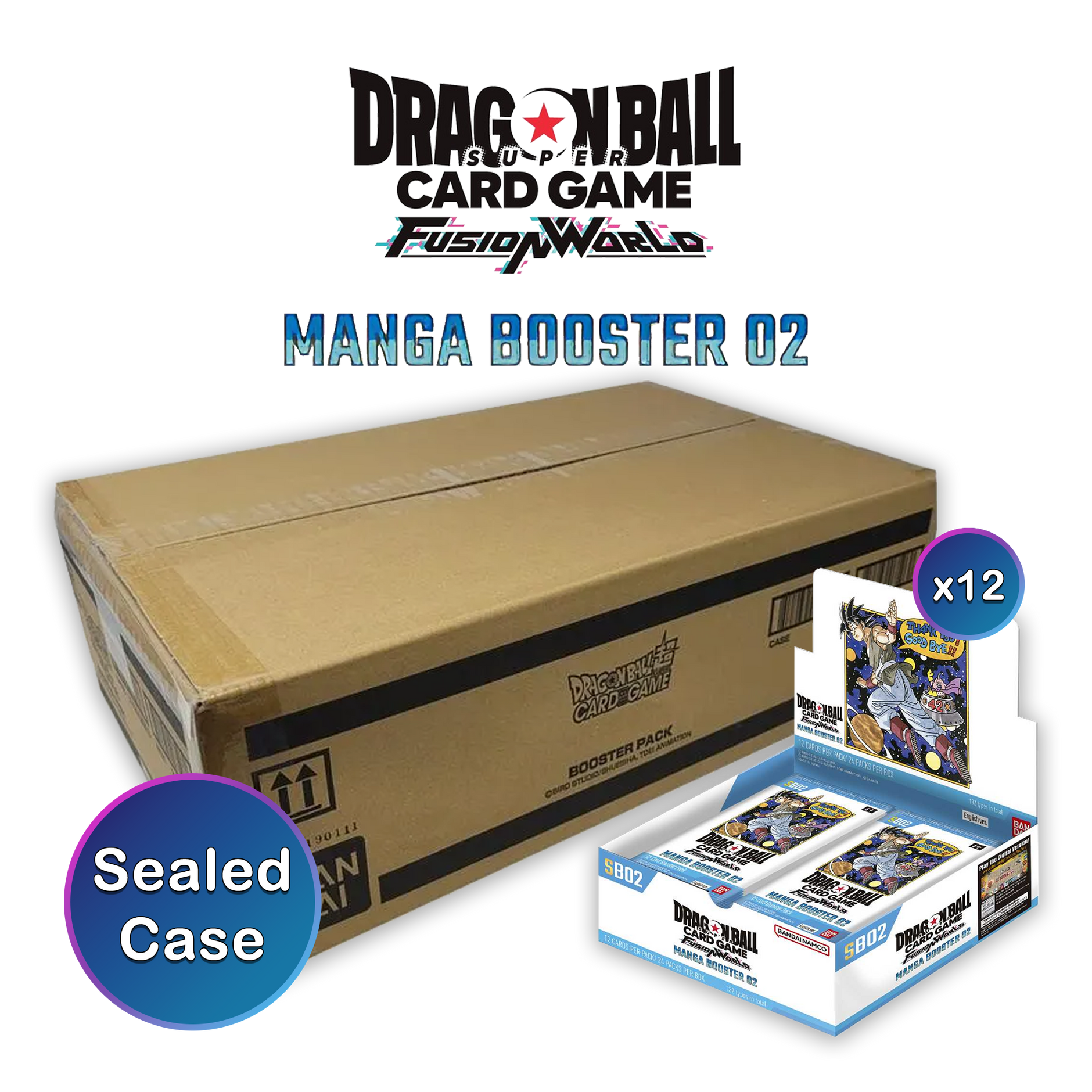 Dragon Ball Super Card Game: Fusion World Manga Booster 02 (SB02