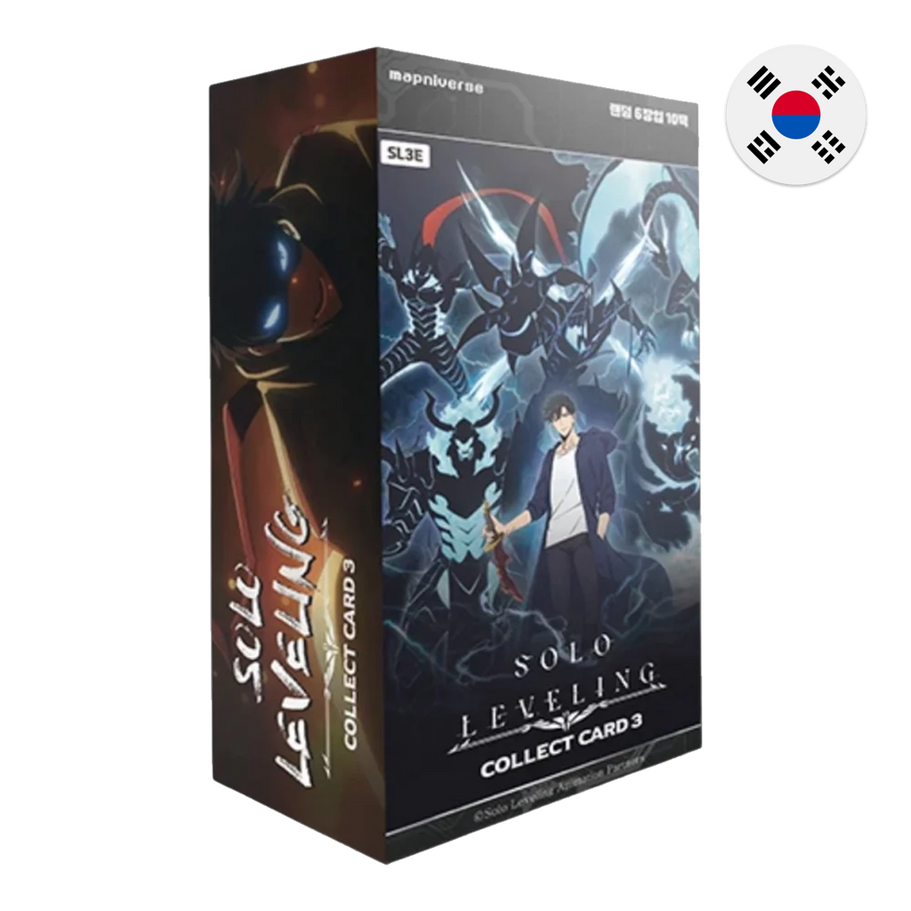 Mapniverse: Solo Leveling Collect Card Vol.3 (SLE3) — Korean Booster Box –  Romulus Games