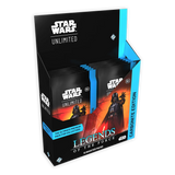 Star Wars Unlimited: Legends of the Force - Carbonite Booster Box: Sealed Case (4 Boxes)
