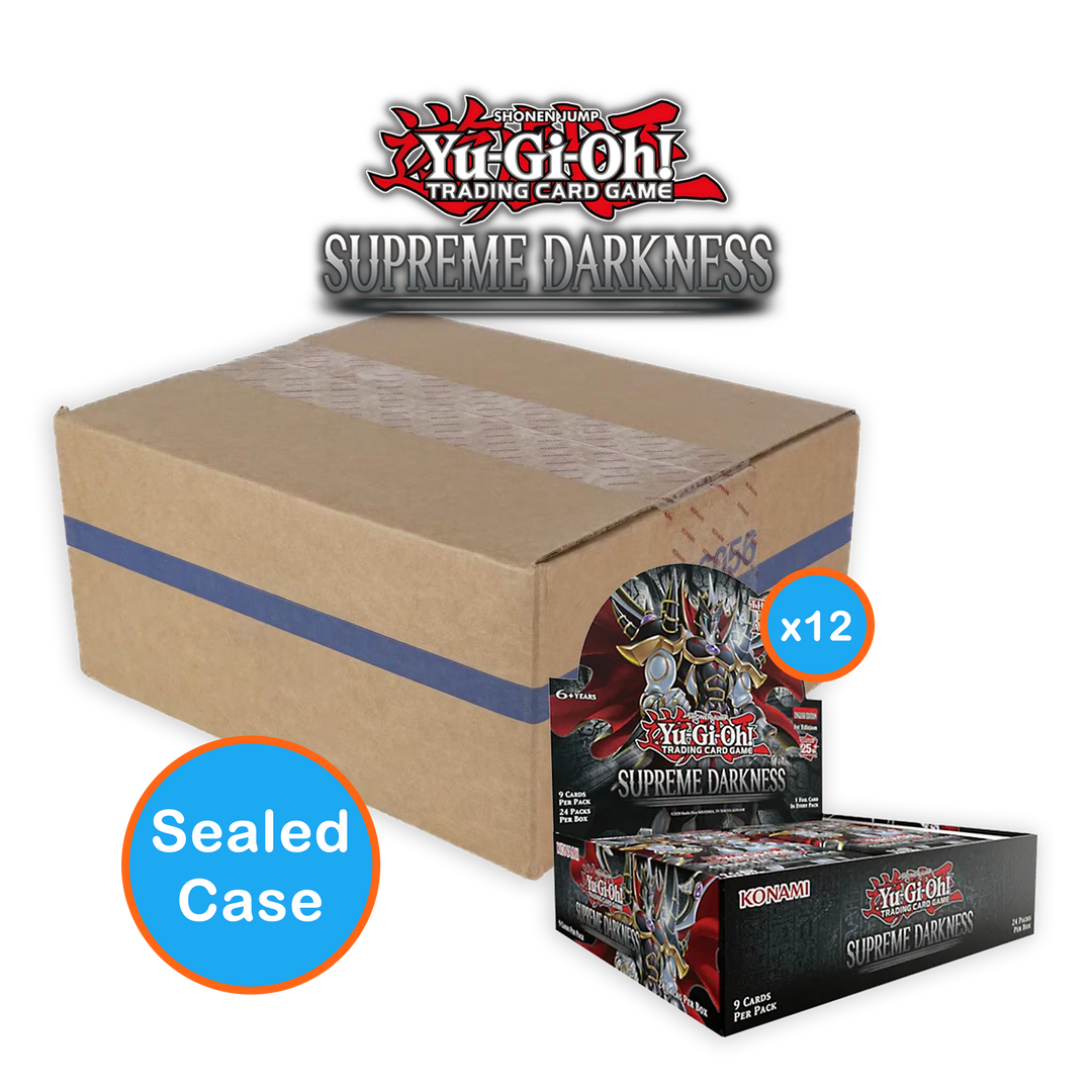 Yu-Gi-Oh: Supreme Darkness - Booster Box: Sealed Case (12 Boxes)