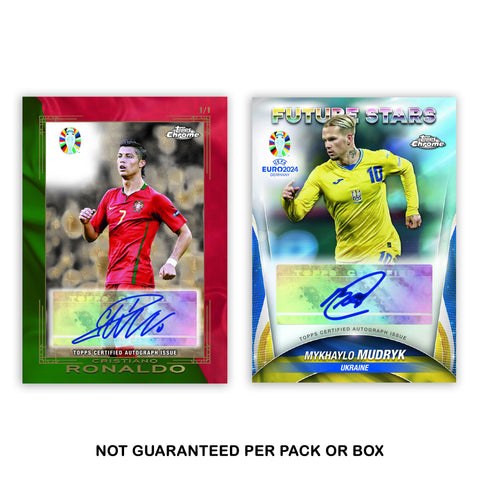 Topps Chrome UEFA EURO 2024 - Hobby Box