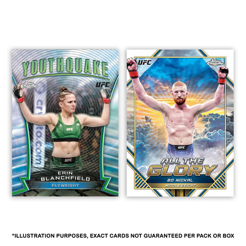 Topps Chrome UFC 2024 Blaster Box