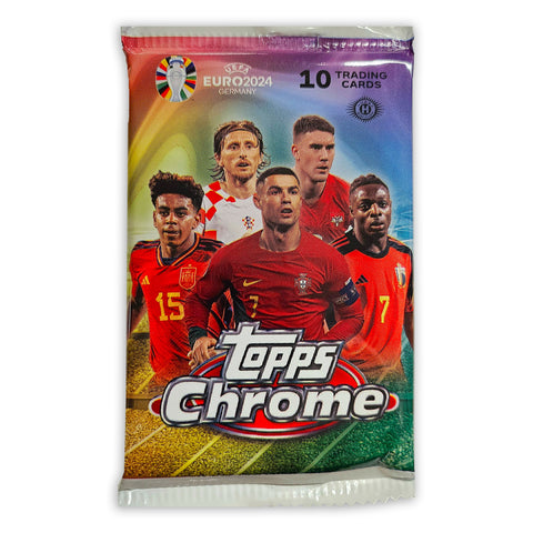 Topps Chrome UEFA EURO 2024 - Hobby Pack