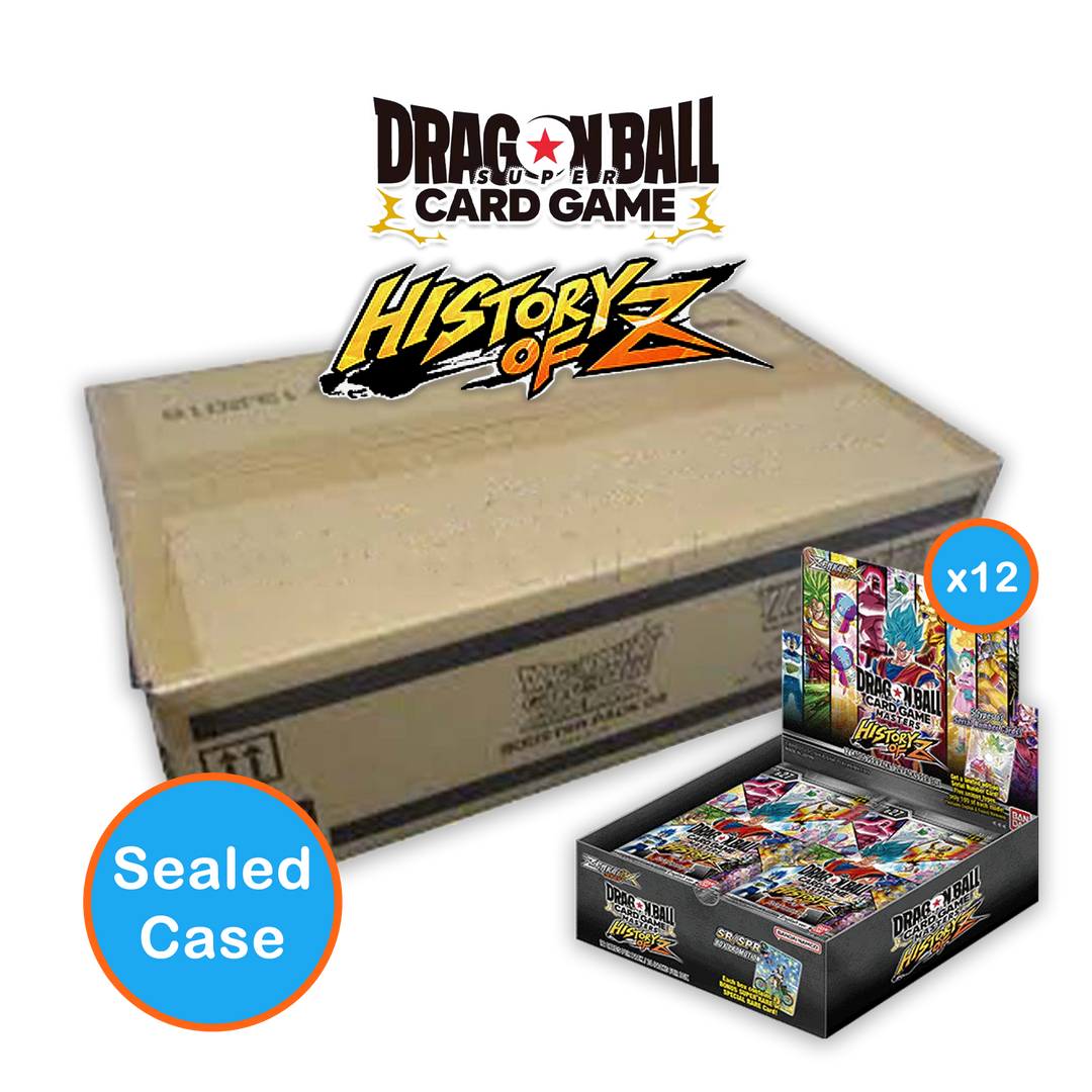 Dragon Ball Super: Masters - History of Z (B27) - Booster Box: Sealed Case (12 Boxes)