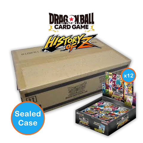 Dragon Ball Super: Masters - History of Z (B27) - Booster Box: Sealed Case (12 Boxes)