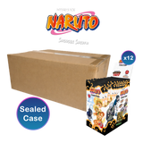 Naruto Mythos TCG Set 2 Shinobi Shiren 1st Edition sealed booster case containing 12 booster boxes