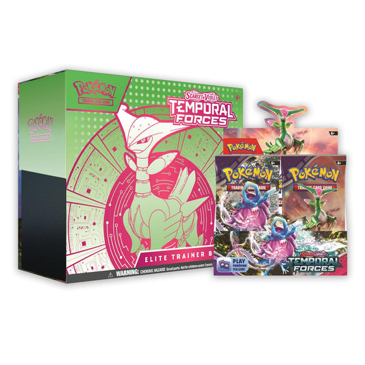 Pokemon - Scarlet & Violet Temporal Forces - Booster Box + ETB Bundle - Romulus Games