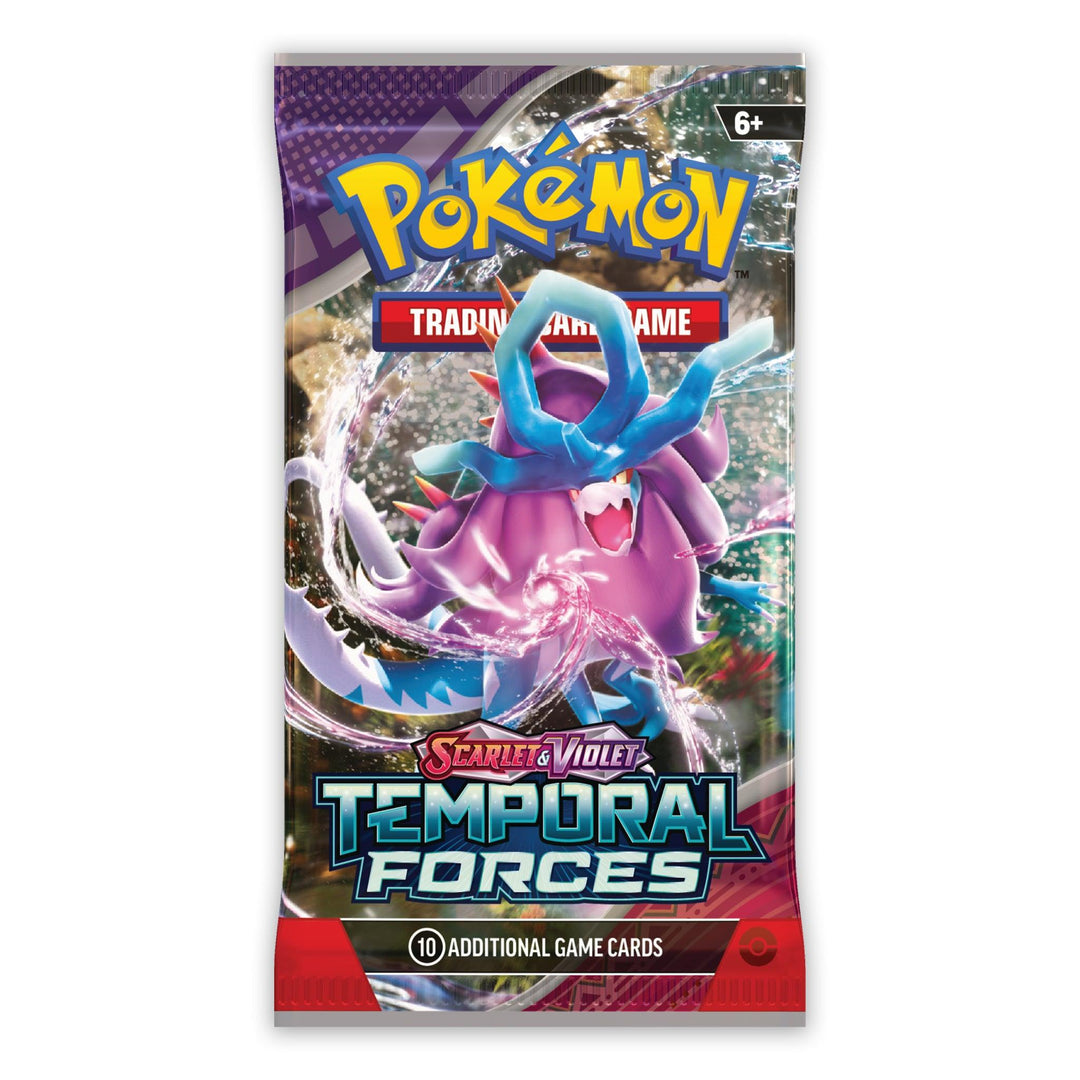 Pokemon - Scarlet & Violet Temporal Forces - Booster Pack: Artwork Set (4 Packs) - Romulus Games