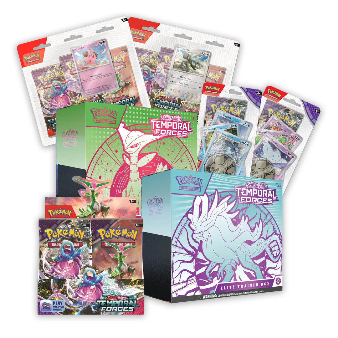 Pokemon - Scarlet & Violet Temporal Forces - Mega Bundle - Romulus Games