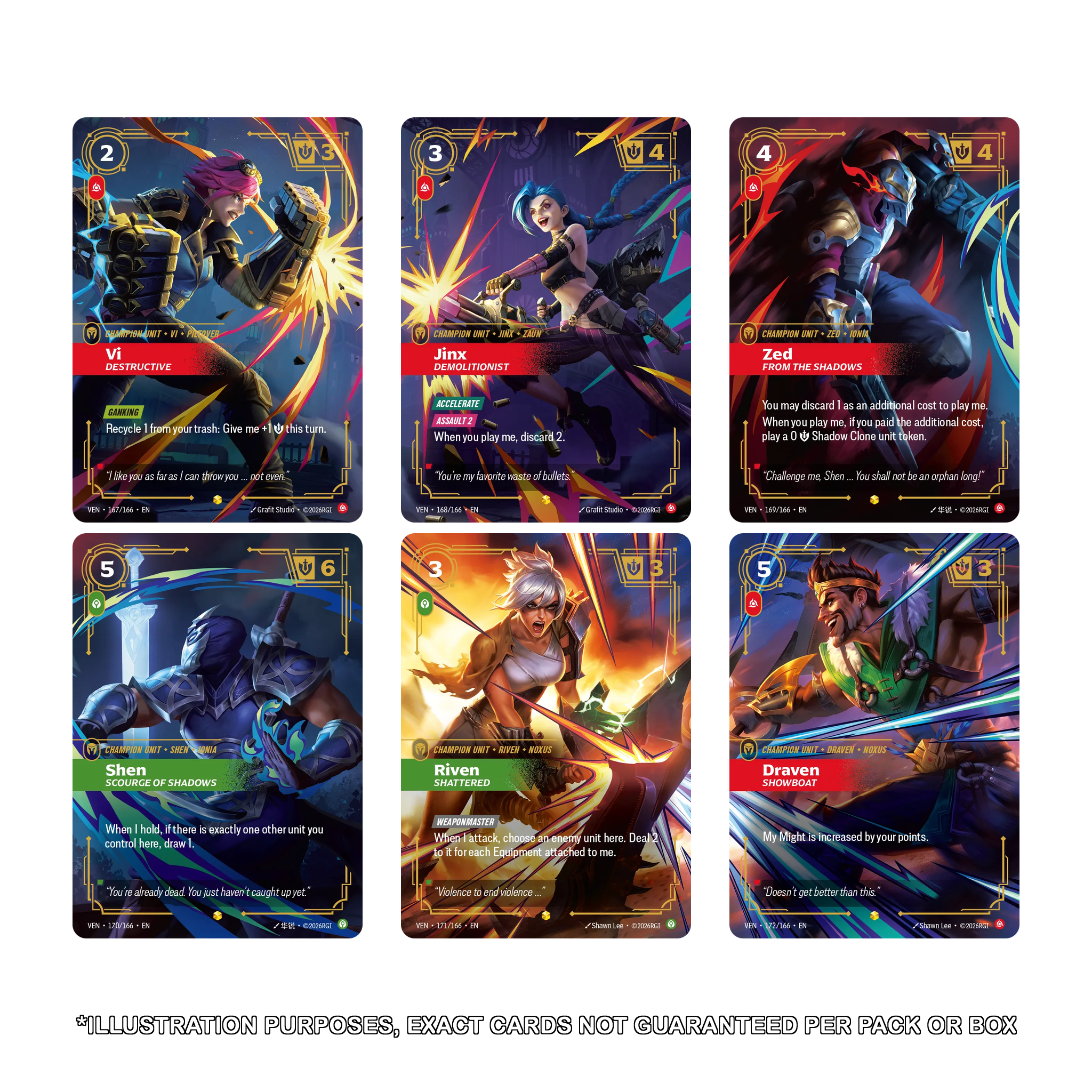 Riftbound Vendetta Rival connecting-art Overnumber chase card pairs