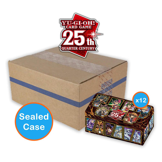 Yu-Gi-Oh!: 25th Anniversary Tin - Dueling Heroes: Case (12 Tins) | Romulus Games