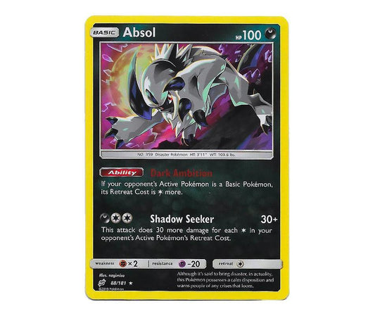 Pokemon: Absol 88/181 (Holo) - Team Up | Romulus Games