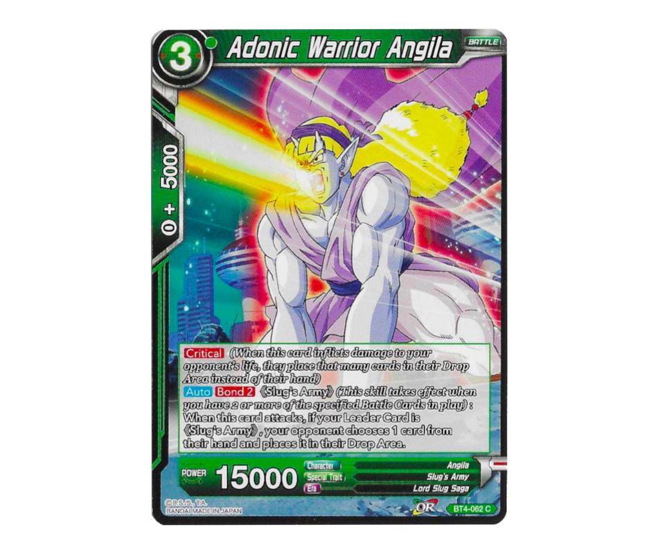 Dragon Ball Super: Adonic Warrior Angila BT4-062 - Colossal Warfare | Romulus Games