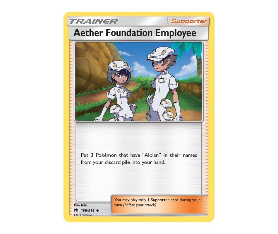 Pokemon: Aether Foundation Employee 168/214 - Lost Thunder | Romulus Games