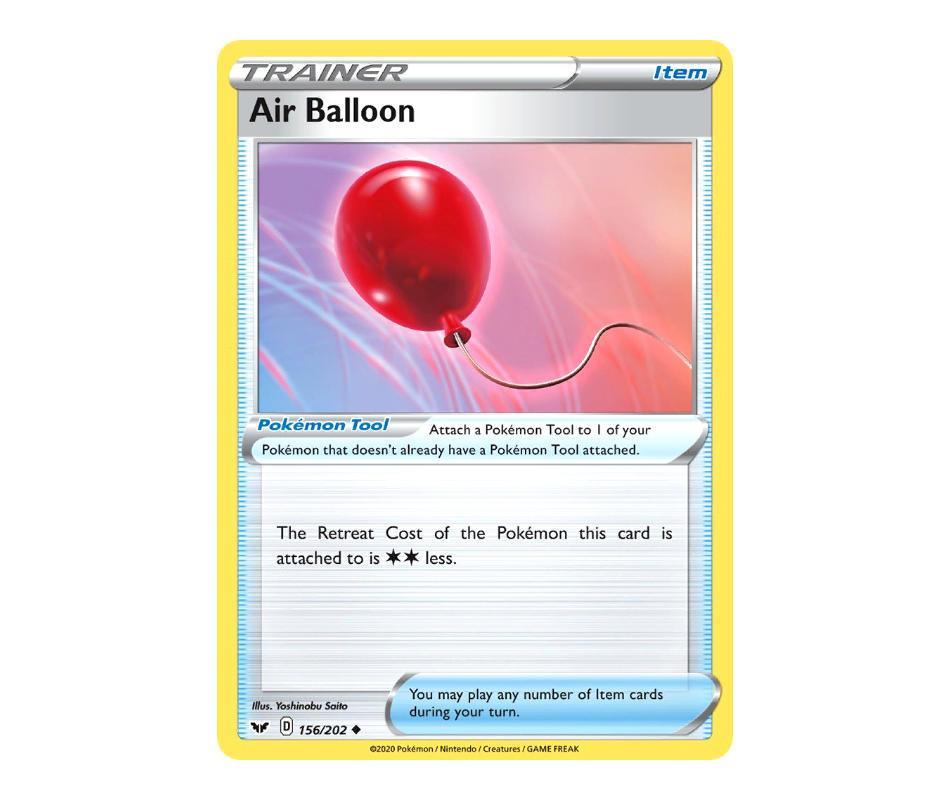 Pokemon: Air Balloon 156/202 - Sword & Shield | Romulus Games