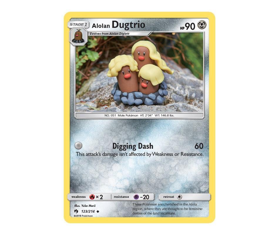 Pokemon: Alolan Dugtrio 123/214 - Lost Thunder | Romulus Games