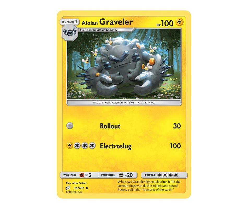 Pokemon: Alolan Graveler 36/181 - Team Up | Romulus Games