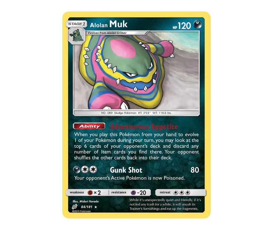 Pokemon: Alolan Muk 84/181 - Team Up | Romulus Games