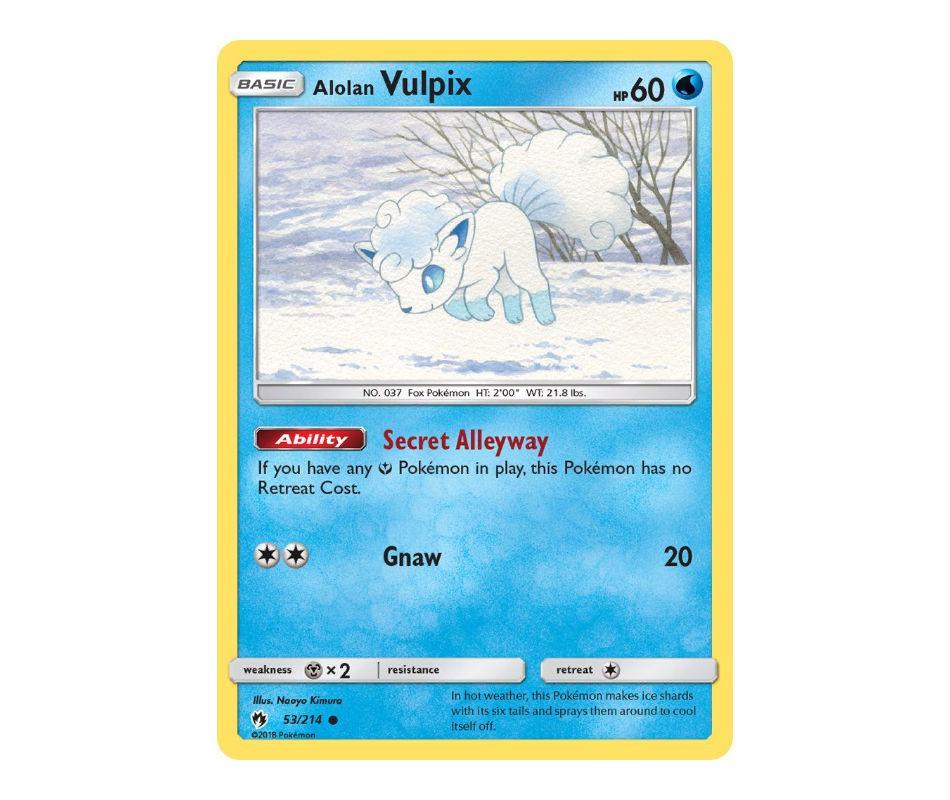 Pokemon: Alolan Vulpix 53/214 - Lost Thunder | Romulus Games