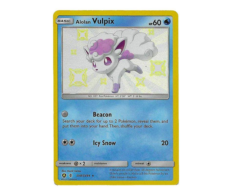 Pokemon: Alolan Vulpix SV8/SV94 - Hidden Fates | Romulus Games