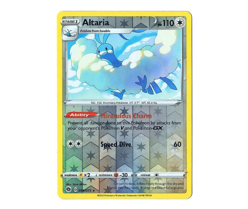 Pokemon: Altaria 049/073 (Reverse Holo) - Champion's Path | Romulus Games